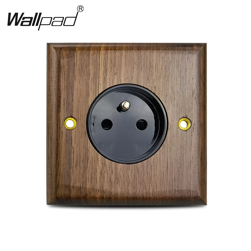 French Socket Real Wood Design Electrical Belgium So Wall Dedication Poland At the price