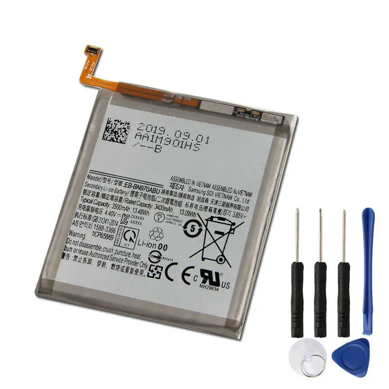 Аккумулятор для телефона EB-BN970ABU для samsung Galaxy Note 10 Note X Note10 3500mAh