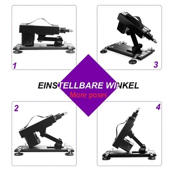 ROUGH BEAST Automatic Sex Machine with Big Black Dildo for Women Love Machine Masturbation Pumping Gun for Couple Men Sex Toys 6