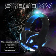 7,1 канальный игровые гарнитуры USB проводные большие наушники со световым микрофоном стерео наушники глубокий бас для настольного компьютера ноутбука