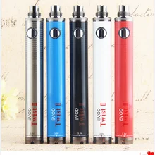 1 шт. EVOD Twist II 2 vaporizador переменное напряжение 3,3 V~ 4,8 V vape мод электронная сигарета vape для электронной сигареты EGO 510 Атомайзер