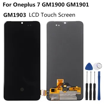 

AAA LCD For OnePlus 7 GM1900 GM1901 LCD Display Touch Screen Digitizer Glass Assembly For One Plus 7 1+ 7 LCD Phone Spair Parts