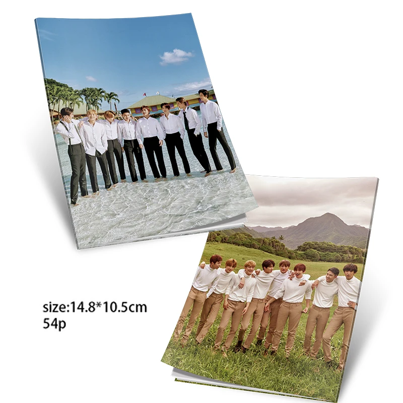 Kpop EXO фото книга Гавайи Лето Xiumin Chen HD фотография плакат картина EXO-L