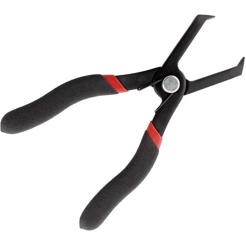 2 Pieces 30 Degree Push Pin Removal Pliers Easily Remove Plastic Push Pins Plastic Anchors for Homes Warehouses