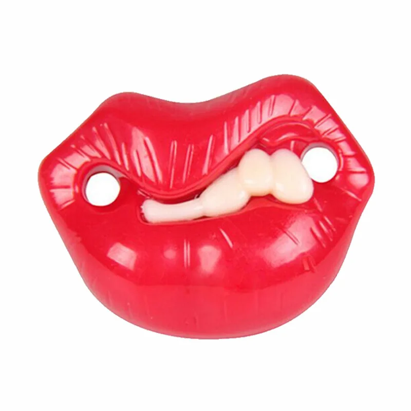 Забавная Соска пустышка для малыша Силиконовые унисекс Новорожденные