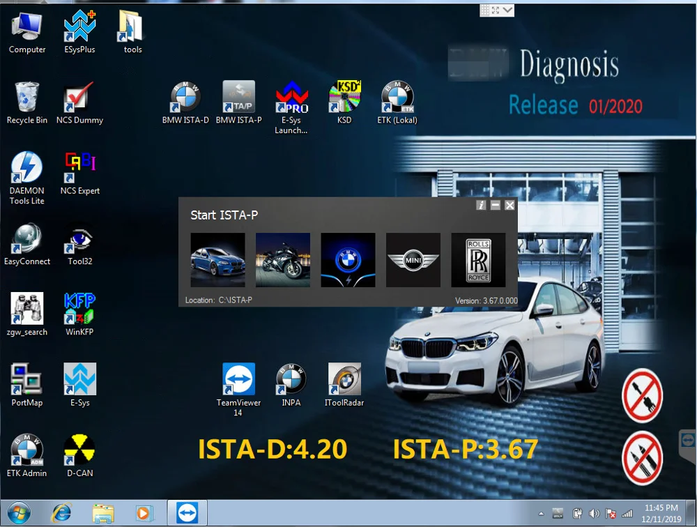 Ista bmw программирование