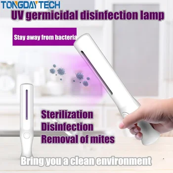 

Tongdaytech UV Sterilizer Light For Home Ultraviolet Bulb Germicidal Lamp In Addition Mite Lights Sterilization Lamp Dropship