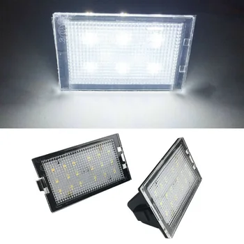 

Exterior License Plate lights Accessories 2pcs Car LED Number Super bright