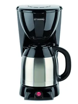 

Grossag KA 36.17 coffee machine with stainless steel thermal carafe/10 cups (1.4 L)/Via brüh lid with Funct