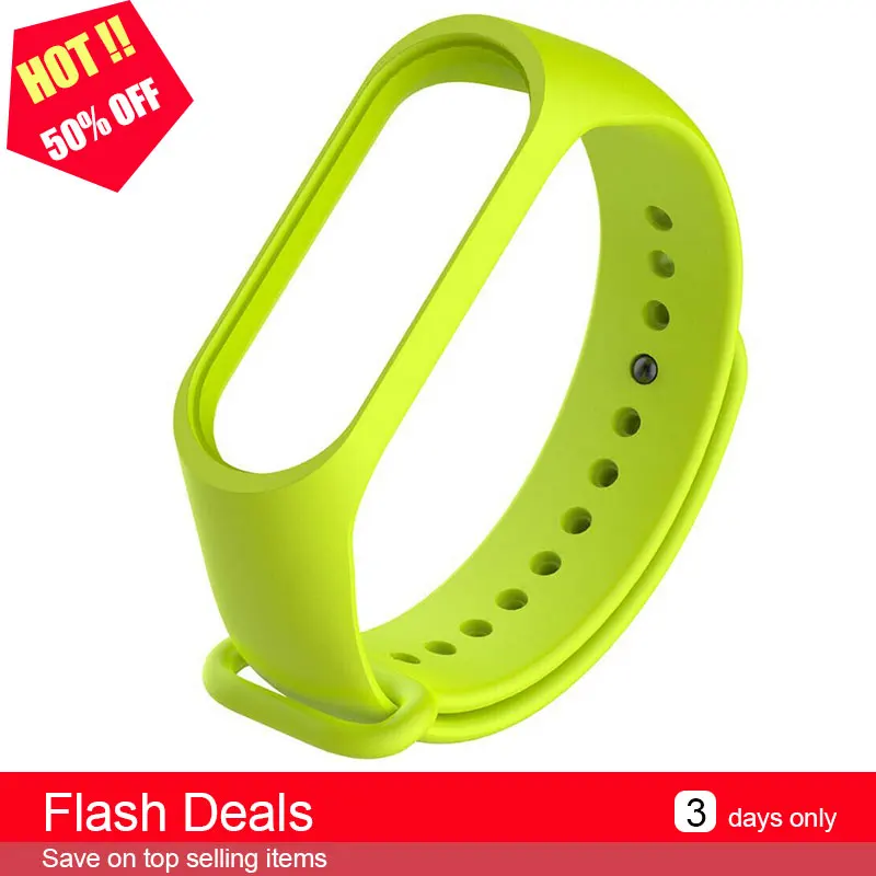 

Brand New Wristband Waterproof for Smart XIAOMI MI Band 4/3 Sports Edition Strap 17*13mm TPU Wrist band silicone bracelet Strap