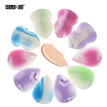 Капля воды, косметический спонж для макияжа, спонж для пудры, блендер для жидкостей, гладкие спонжи для макияжа, косметический спонж