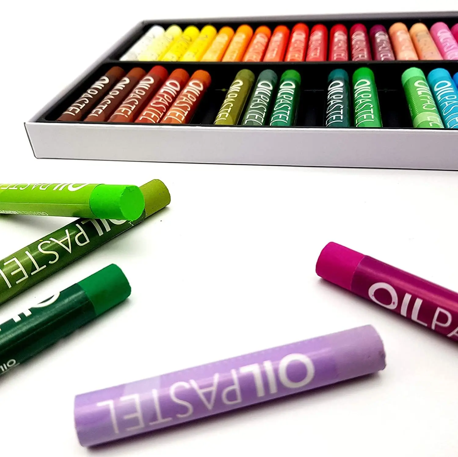 48colors Mungyo Gallery Soft Oil Pastels Set Non Toxic Drawing