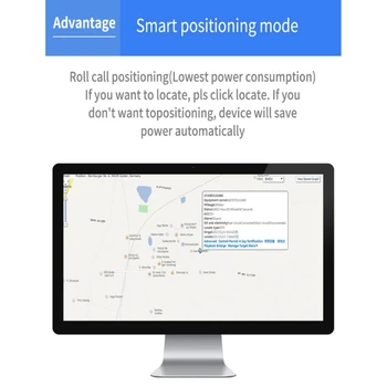 

3G WCDMA Mini GPS Pet Tracker TK203 Waterproof Dust Real Time Tracking Device B85A