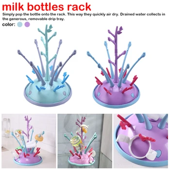 

Bottles Drainer Bottle Holder For Feeding Drying Cup Rack For Babies Bottle Drying Rack Portable Drying Rack For Baby