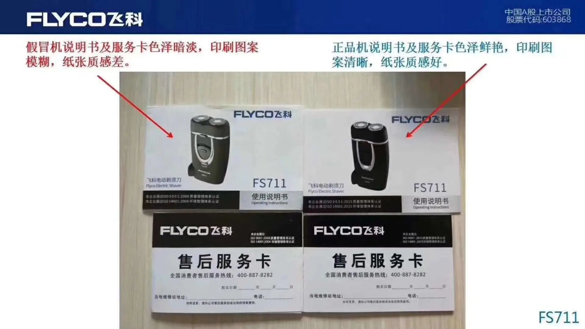 Flyco/Летающая бритва FS711/двуглавая плавающая электробритва