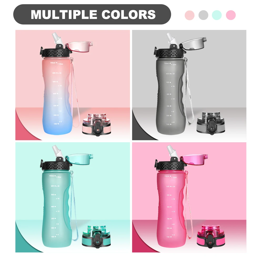 32 OZ Water Bottle BPA & Phthalate-free With Handle Shaker Ball as