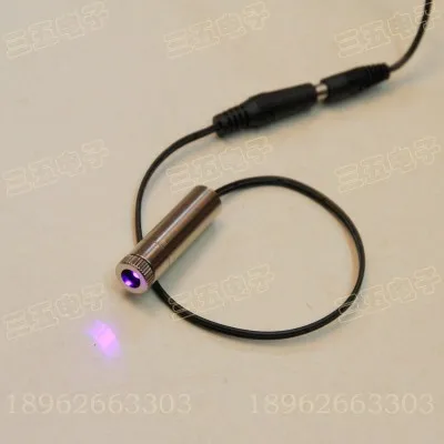  Adjustable focus blue-violet laser modules with stand industrial use paper money DIY money detector