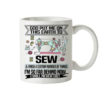 

Sewing Mugs Travel Beer Cup Porcelain Coffee Mug Tea Cups