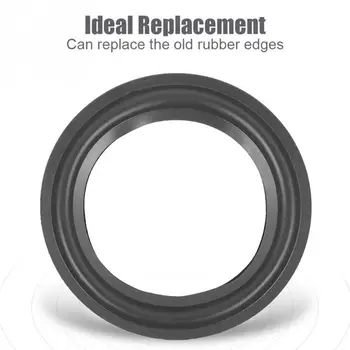 

3/4/5/6/6.5/8/10/12 inch Elastic Rubber Edge Ring For Speaker N7B3 durable Surround soft Repair Woofer Edge Ring Z7O2