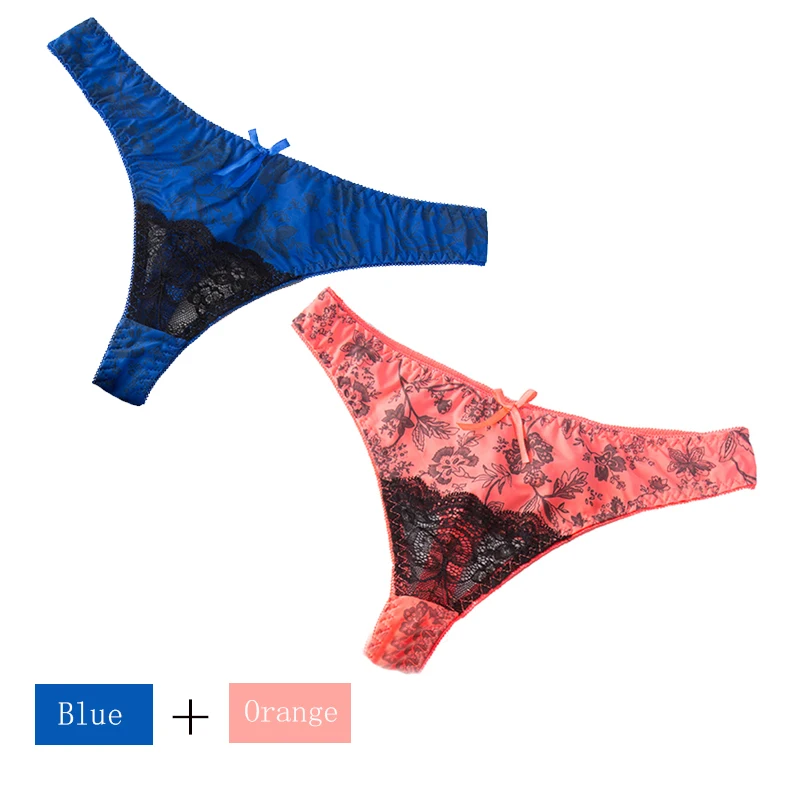 Julexy, размеры s, m, l, X, XL, сексуальные стринги, выдалбливают, нижнее белье, трусы танга, для девушек, низкая талия, хлопок, удобные стринги, женские трусики - Цвет: Blue-Orange