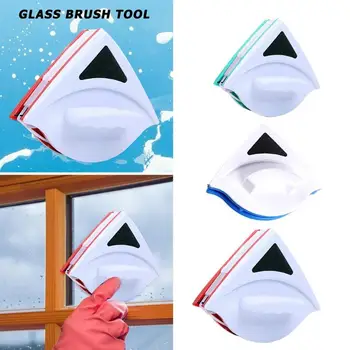 

Home Window Wiper Glass Cleaner Brush Tool Double Side Magnetic Brush for Washing Windows Glass Brush Cleaning Tool 3-30MM Clean
