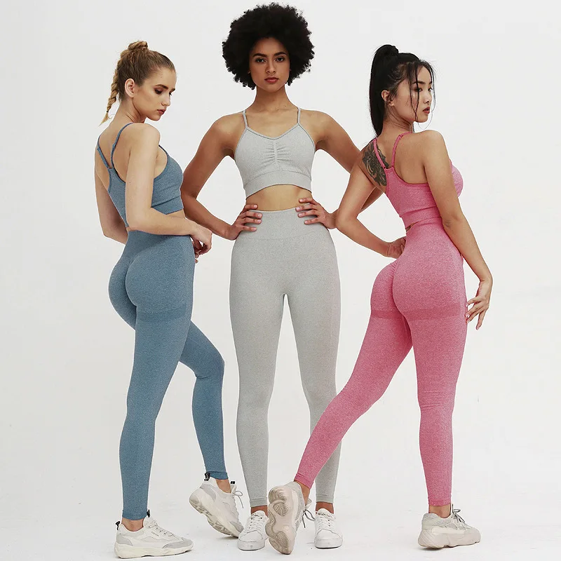 Seamless Yoga Leggings Sports Scrunch 