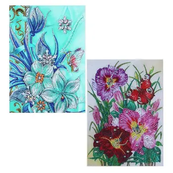 

Flower 5D Special Shaped Diamond Painting Embroidery Needlework Rhinestone Crystal Cross Craft Stitch Kit