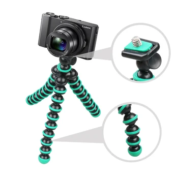 

Octopus Flexible Tripod Stand Gorillapod for Phone Telefon Mobile Phone Smartphone Dslr Camera Table Desk Mini Tripod With Clip