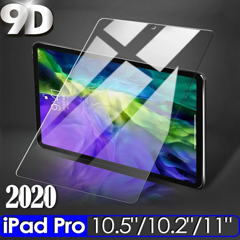 

10H For Apple iPad Pro 11 2020 2018 Tempered glass iPad 10.2 Screen Protector for iPad Air 3 glass pro 10.5 tablet Protector