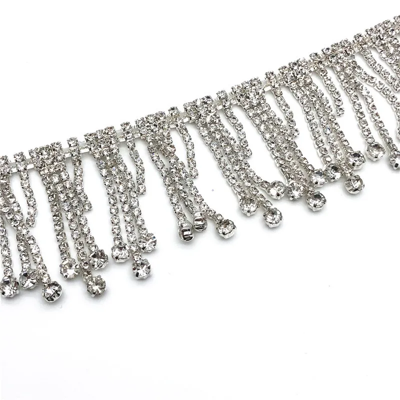 crystal Rhinestone Chain trimming for clothes 1