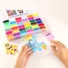 24/72 colors box set hama beads toy 2.6/5mm perler educational Kids 3D puzzles diy toys fuse beads pegboard sheets ironing paper ► Photo 3/6