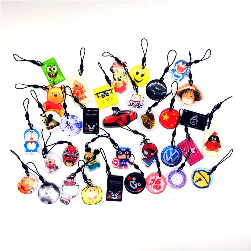 

Different Patterns UID Writable Block 0 RFID Tag Key Fobs 13.56MHz ISO14443A Used To Copy Cards Token Tag