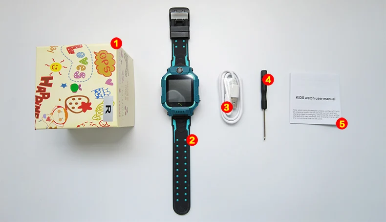 smart watch kids gps for Children SOS Call Phone Watch Smartwatch use Sim Card Photo Waterproof IP67 Kids Gift IOS Android q19