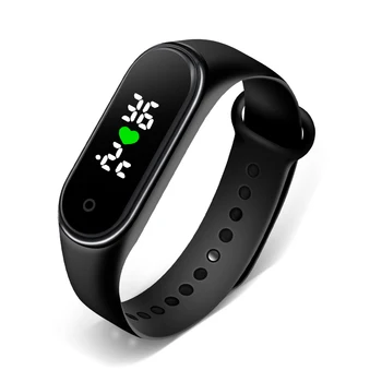 

Bakeey M5 Real-time Body Temperature Detection Smart Watch Wristband Time Display Waterproof Smart Band Wearable Devices