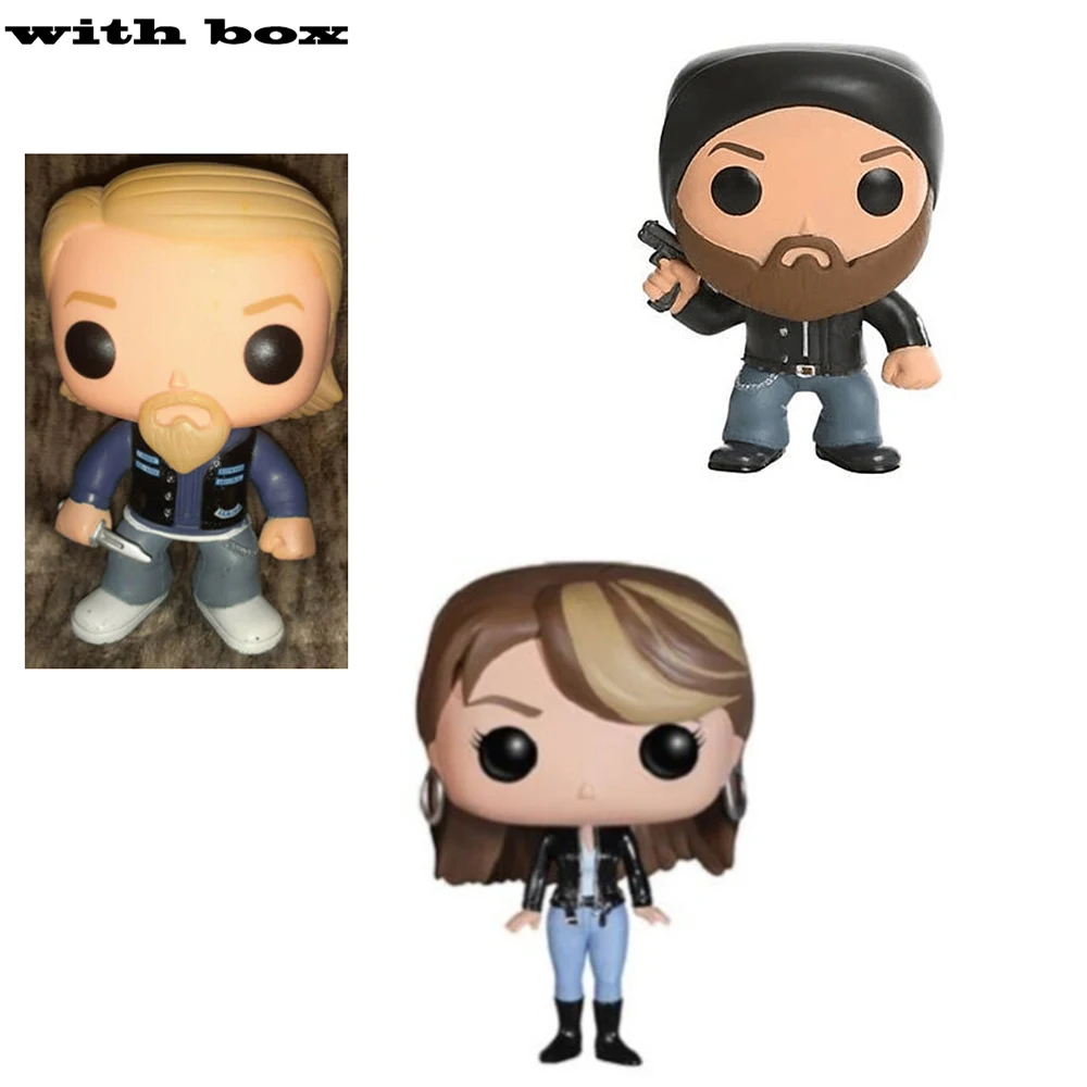 Obtenga esto Figuras de acción de vinilo de los Sons of Anarchy, figuras de acción de PVC de los personajes de la Anarchy, Opie, Phillips, TELLER POP, gemma teller morrow 5ByKeXmNV