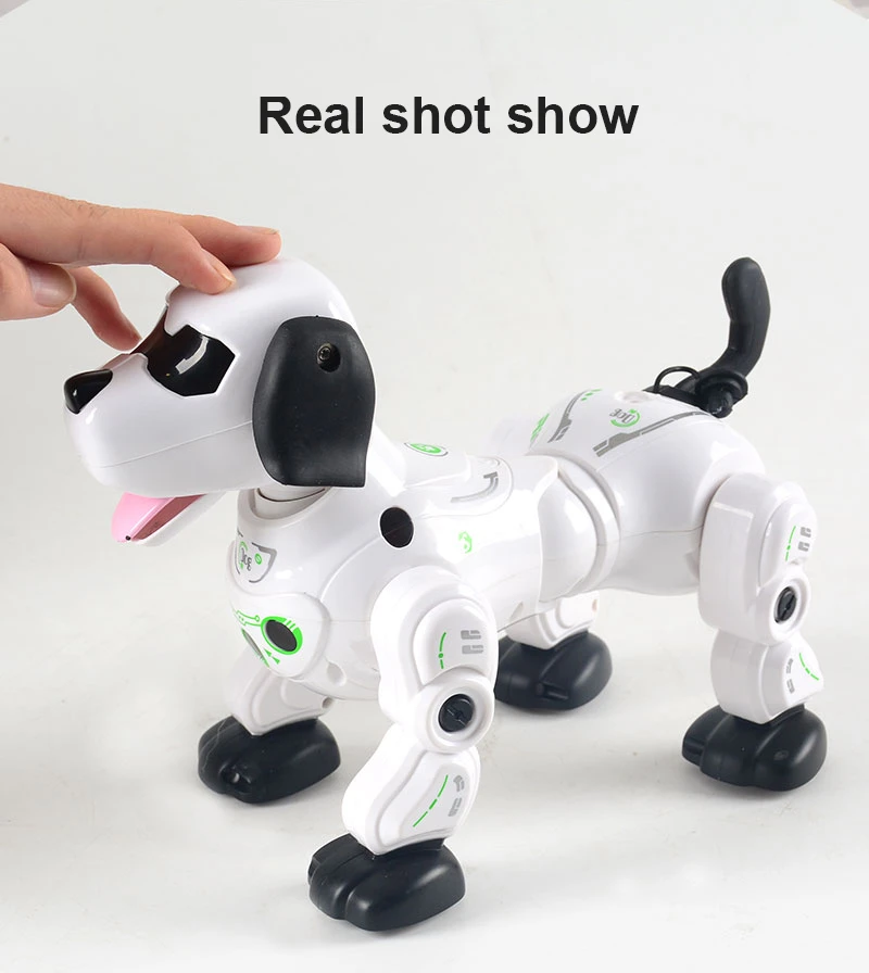 Rc Speelgoed Afstandsbediening Volgen Hond Draadloze Opladen Horloge Afstandsbediening Spray Robot Hond Elektronische Speelgoed Gift|Elektronische Huisdieren| - AliExpress