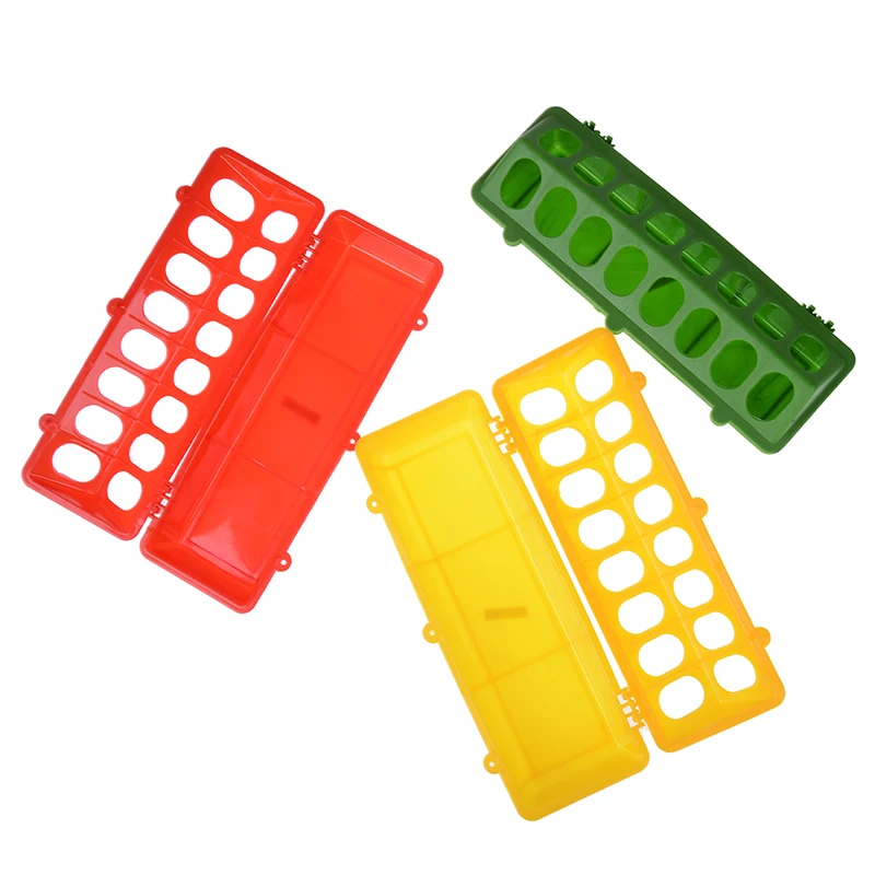Cubo para alimentar aves de corral de plástico, comedero para gallinas, comedero para aves de corral, comedero para aves de corral, comedero para Paloma, herramienta para cultivo