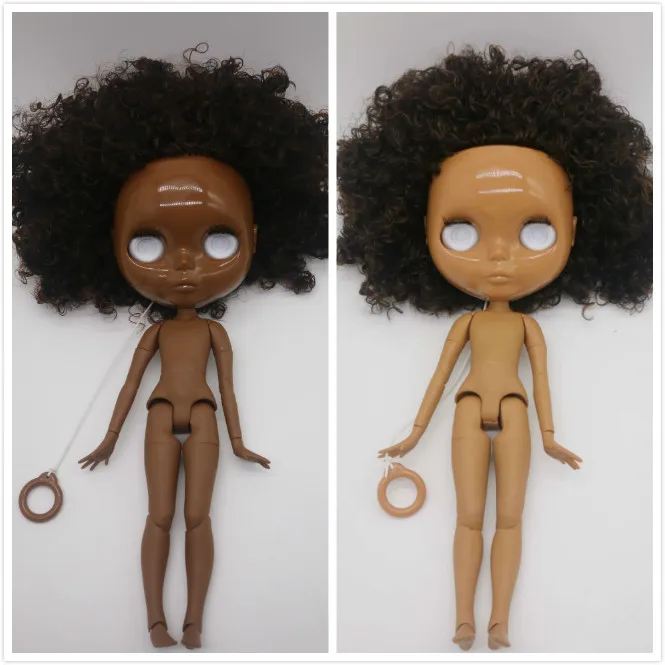 

Without eyes chips without make up joint body Nude blyth doll for DIY boy body