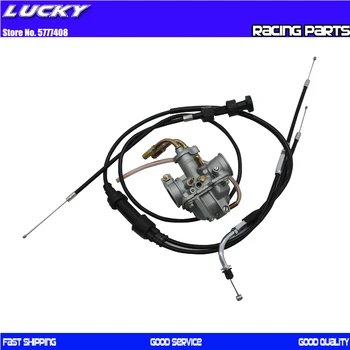 

Motorcycle Carburetors Carby Throttle Cable Choke Cable for Yamaha PeeWee PW50 PW 50 PY50