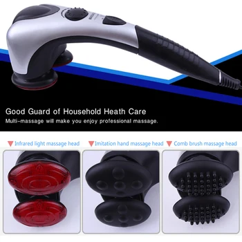 

Dolphin Massager Handheld Hammer Back Mode Infrared Massager For Back Polar Speed Adjustment Roller Electric Dolphin Massager