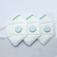 30Pcs/Box POWECOM Protective KN95 Mouth Face Mask Safety and Breathble Mouth Masks with Valve 95% Filteration Adult Mask 6 Layer 2