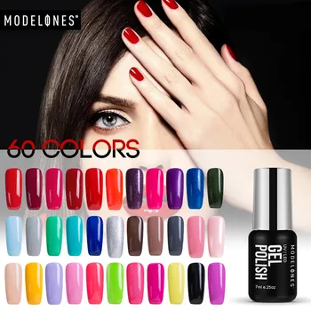 

Modelones 7ML Classic Red Color Gel UV Nail Gel Lacquer Soak Off UV Lamp Nail Gel Polish Long Lasting Glitter UV Nail Polish