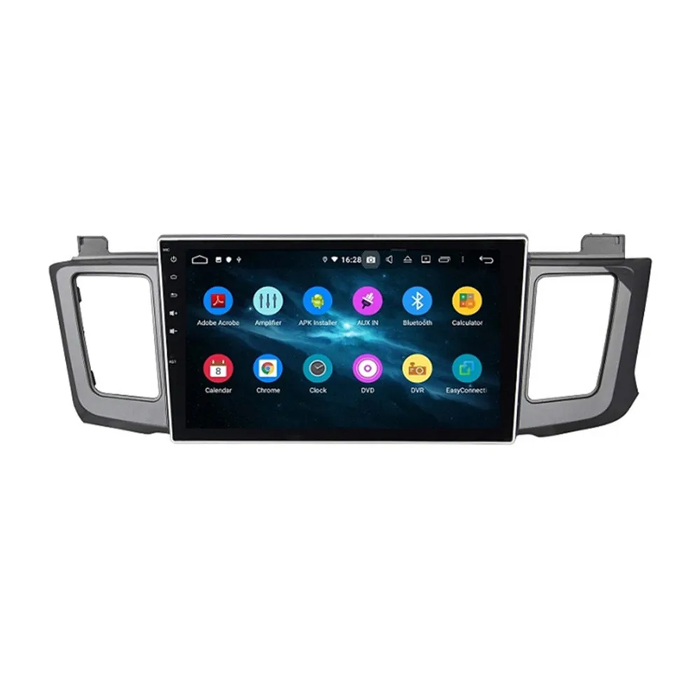 8 ядер 10 1 &quotAndroid 9 0 автомобильное радио для Toyota RAV4 2012 2015 Автомобильный
