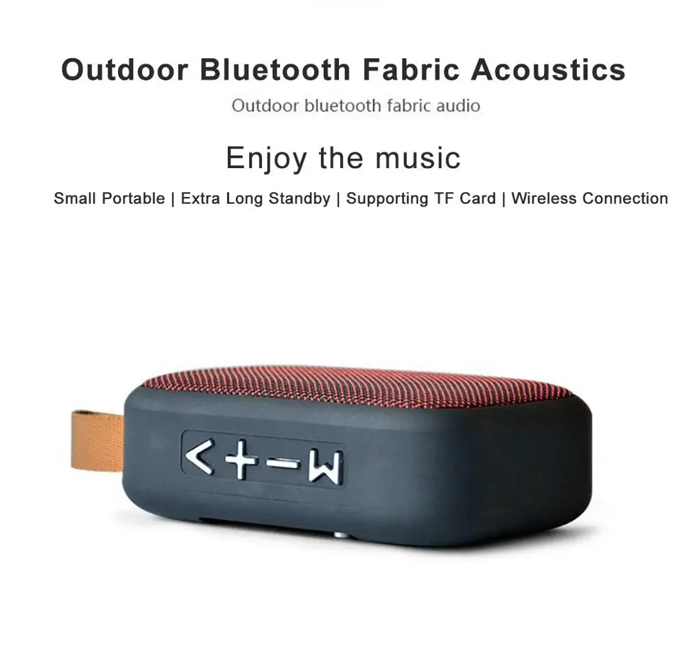 Портативный беспроводной Bluetooth стерео динамик для смартфона планшета ноутбука