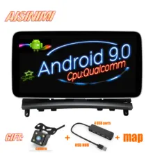 Android 9,0 автомобильный Dvd Navi плеер для c-класса W204/S204 C180 C200 C220(2008-2010) автомобильный монитор аудио gps стерео Авто все в одном