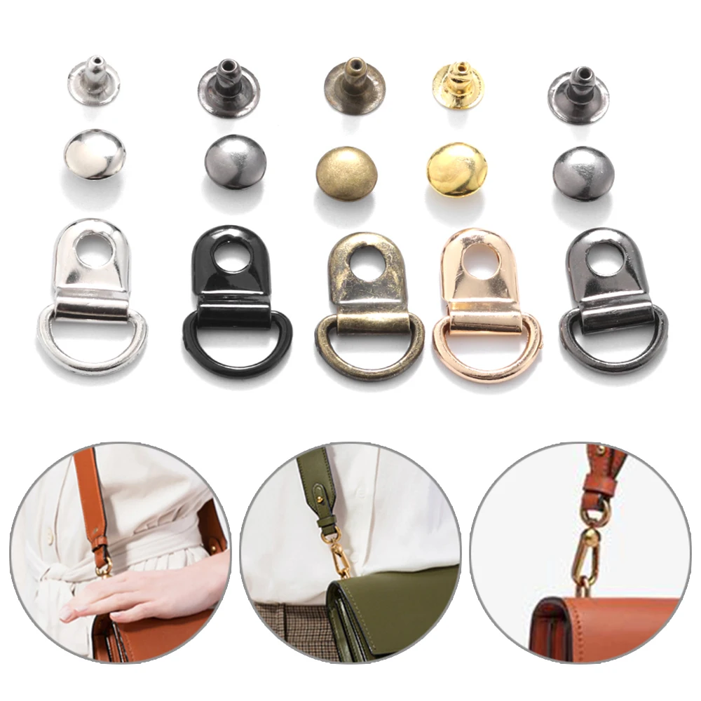 D-Ring-Buckle Decorative-Accessories Craft-Bag Metal Hiking for Climbing-Boots Practical