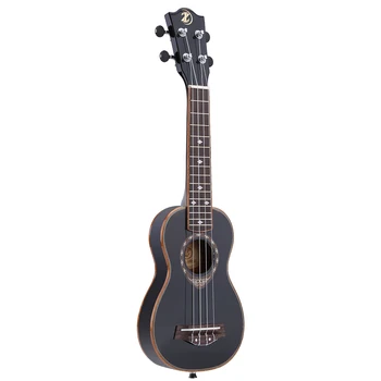 

21" Soprano Ukulele 4 Strings Spruce Ukulele Ultrathin Special Black Color