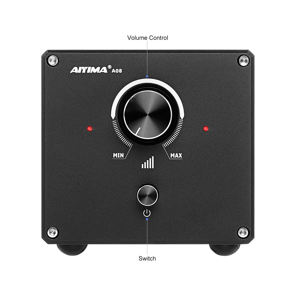 US $106.26 AIYIMA TPA3255 Bluetooth 50 Digital Power Amplifier 315Wx2 Audio Speaker Amplifier Class D Sound Amplificador PCM5102 Decoding