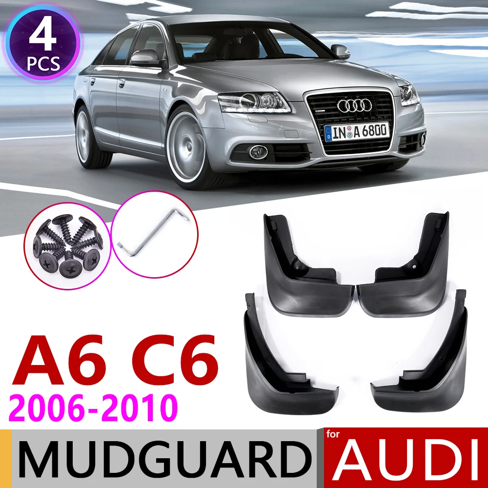 Брызговик автомобильный для Audi A6 седан C6 2006 ~ 2010 брызговик 2007 2008 2009 3