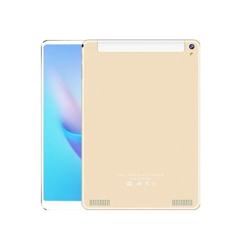 gold Google paly 10-дюймовый планшетный ПК 4G телефонные Планшеты Android 8,0 10 Core 6 Гб ram 128 ГБ rom 1280x800 дюйм/сек, GPS 10,1 детский коврик - Комплект: gold